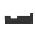 Contour Design SliderMouse Pro Extended Handballenauflage aus veganem Leder - Veganes Leder - Schwarz - SliderMouse Pro - 166,7 mm - 424,8 mm - 23,5 mm
