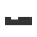 Contour Design RollerMouse Pro/ SliderMouse Regular Handballenauflage aus veganem Leder - Veganes Leder - Schwarz - RollerMouse Pro - SliderMouse Pro - 124 mm - 382 mm - 17,5 mm