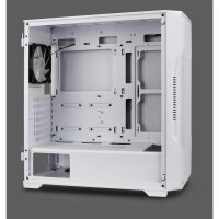 Nanoxia Geh Midi DS-9 ARGB Airflow white - USB-C - TG-Mesh - Midi/Minitower - ATX