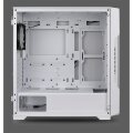 Nanoxia Geh Midi DS-9 ARGB Airflow white - USB-C - TG-Mesh - Midi/Minitower - ATX