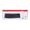 Equip Kabelgebundene USB Tastatur - Volle Größe (100%) - Kabelgebunden - USB - QWERTY - Schwarz