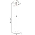 Techly TV LED/LCD Standfuß rund, 13"-27"