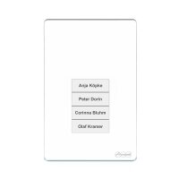 Auerswald TFS-Dialog 400 - CE - IP44 - Weiß - Glas...