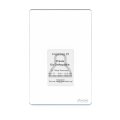 Auerswald TFS-Dialog 400 - CE - IP44 - Weiß - Glas - Kunststoff - 140 mm - 28 mm