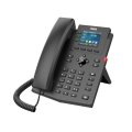 Fanvil X303W - IP-Telefon - Schwarz - Kabelgebundenes Mobilteil - Tisch/Wand - Linux - Im Band - Außerhalb des Bandes - SIP-Info