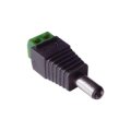 WANTEC 5830 - Gerade - Männlich - Schwarz - Grün - 2,5 mm - 5,5 mm - 1 Stück(e)