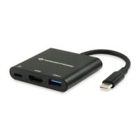 Conceptronic Donn USB-C - HDMI - USB 3.2 Gen 1 (3.1 Gen 1) Type-C - HDMI,USB 3.2 Gen 1 (3.1 Gen 1) Type-A,USB 3.2 Gen 1 (3.1 Gen 1) Type-C - 5000 Mbit/s - Schwarz - 60 W - China