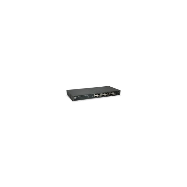 LevelOne GEP-2652 - Managed - L2 - Gigabit Ethernet (10/100/1000) - Power over Ethernet (PoE) - Rack-Einbau