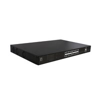 LevelOne GEP-2021 - Unmanaged - Gigabit Ethernet (10/100/1000) - Power over Ethernet (PoE) - Rack-Einbau - 1U