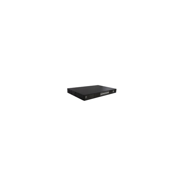 LevelOne GEP-2021 - Unmanaged - Gigabit Ethernet (10/100/1000) - Power over Ethernet (PoE) - Rack-Einbau - 1U