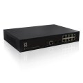 LevelOne GEL-1061 - Switch - managed - 8 x/1000+ 2 SFP - Switch - Glasfaser (LWL)