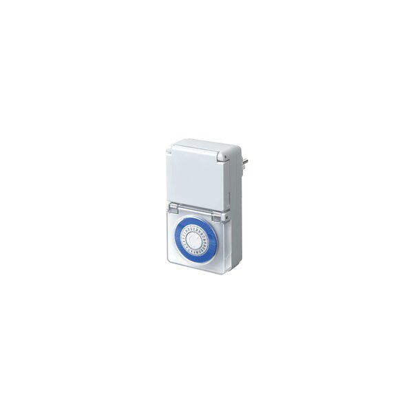 Brennenstuhl MMZ 44 - Wochentimer - Blau - Weiß - Analog - Drehregler - 15 min - IP44