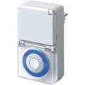 Brennenstuhl MMZ 44 - Wochentimer - Blau - Weiß - Analog - Drehregler - 15 min - IP44