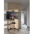 Equip 37"-70" Multifunktions LCD-TV Wagen - 50 kg - 94 cm (37") - 177,8 cm (70") - 600 x 400 mm - Höhenverstellung - Schwarz