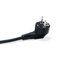 Equip 4-Fach Deutsche Steckdosenleiste - 10" Aluminium-Schale - Standard - 1U - Horizontal - Aluminium - Schwarz - Silber - 4 AC-Ausgänge