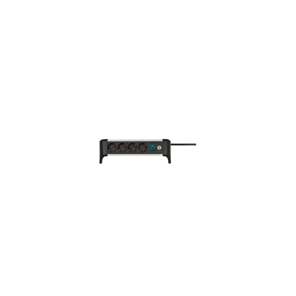 Brennenstuhl 1391040400 - 1,8 m - Indoor - Abgewinkelt - IP20 - 1,5 mm² - Aluminium