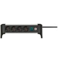 Brennenstuhl 1391040400 - 1,8 m - Indoor - Abgewinkelt - IP20 - 1,5 mm² - Aluminium