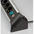 Brennenstuhl 1391040400 - 1,8 m - Indoor - Abgewinkelt - IP20 - 1,5 mm² - Aluminium