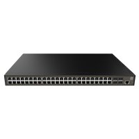 LevelOne Switch 48x GE GEL-5271 4xGSFP 19" - Switch...