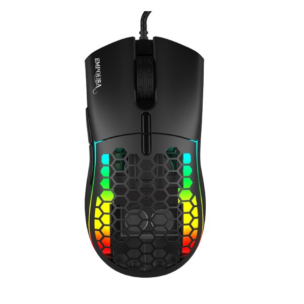 INCA IMG-GT20 - Beidhändig - Optisch - USB Typ-A - 10000 DPI - Schwarz