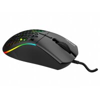 INCA IMG-GT20 - Beidhändig - Optisch - USB Typ-A - 10000 DPI - Schwarz