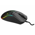 INCA IMG-GT20 - Beidhändig - Optisch - USB Typ-A - 10000 DPI - Schwarz