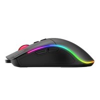 INCA IMG-GT19 - rechts - USB Typ-A - 4800 DPI - Schwarz - Grau