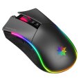 INCA IMG-GT19 - rechts - USB Typ-A - 4800 DPI - Schwarz - Grau