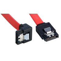Lindy Internes SATA Kabel mit abgewinkeltem Stecker Latch-T