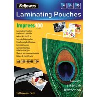 Fellowes Laminating Pouches Impress 100 Micron - Taschen für Laminierung - 100 Mikrometer