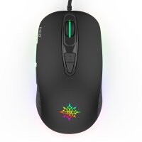 INCA IMG-348 - rechts - Optisch - USB Typ-A - 3200 DPI - Schwarz