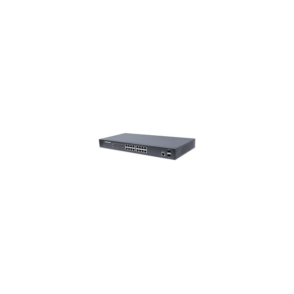 Intellinet PoE+ Web-Managed Switch with 2 SFP Ports - Switch - 1 Gbps