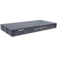 Intellinet PoE+ Web-Managed Switch with 2 SFP Ports - Switch - 1 Gbps