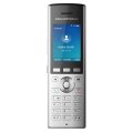 Grandstream WP820 - IP-Telefon - Schwarz - Silber - Kabelloses Mobilteil - Android - 2 Zeilen - 500 Eintragungen