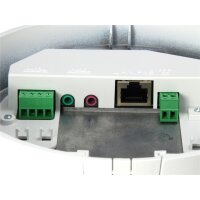 LevelOne FCS-4203 - IP-Sicherheitskamera - Innen & Außen - Kabelgebunden - CE/FCC - Decke/Wand - Weiß