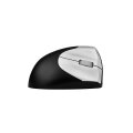 Bakker Handshake Wireless VS4 - Linkshändig - Laser - RF Wireless - 2400 DPI - Schwarz - Silber