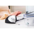Bakker Handshake Wireless VS4 - Linkshändig - Laser - RF Wireless - 2400 DPI - Schwarz - Silber