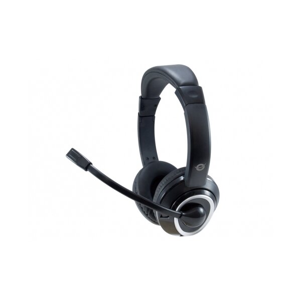 Conceptronic POLONA02B - Kabelgebunden - Gaming - 20 - 20000 Hz - 154 g - Kopfhörer - Schwarz