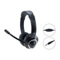 Conceptronic POLONA02B - Kabelgebunden - Gaming - 20 - 20000 Hz - 154 g - Kopfhörer - Schwarz