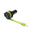 RealPower KFZ-Ladegerät Charger C 1xUSB 1xUSB-C
