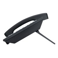 Auerswald COMfortel D-110 - IP-Telefon - Schwarz - Kabelgebundenes Mobilteil - Kunststoff - Wand - 3 Zeilen