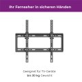 Ultron WM100 - 58,4 cm (23") - 142,2 cm (56") - 75 x 75 mm - 400 x 400 mm - 0 - 15° - Schwarz