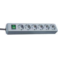 Brennenstuhl Eco - 1,5 m - Grau - 6 AC-Ausgänge - Grau
