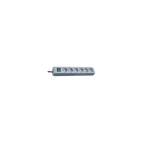 Brennenstuhl Eco - 1,5 m - Grau - 6 AC-Ausgänge - Grau