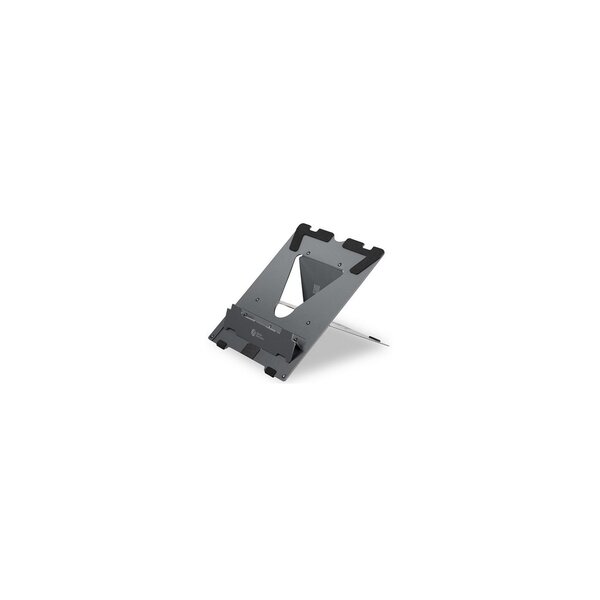 Bakker Ergo-Q 160 - Laptop-Ständer - Schwarz - Dunkles Grau - Aluminium - Gummi - Stahl - 25,4 cm (10") - 43,2 cm (17") - 3 kg
