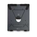 Bakker Ergo-Q 160 - Laptop-Ständer - Schwarz - Dunkles Grau - Aluminium - Gummi - Stahl - 25,4 cm (10") - 43,2 cm (17") - 3 kg