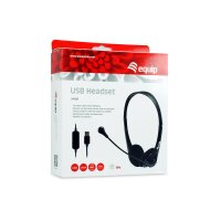 Equip USB-Headset - Kopfhörer - Kopfband -...
