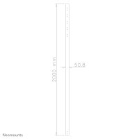Neomounts by Newstar Verlängerungsrohr - Schwarz -...