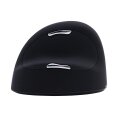 R-Go Ergonomische Maus R-Go HE Break mit Pausensoftware - groß (Handlänge ? 185mm) - für Linkshänder - bluetooth - schwarz - Linkshändig - Vertikale Ausführung - RF Wireless - 2500 DPI - Schwarz