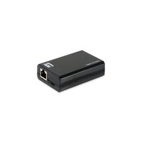 LevelOne Gigabit PoE bt zu USB-C PD 3.0 Splitter - IEEE 802.3af - IEEE 802.3at - IEEE 802.3bt - 10/100/1000Base-T(X) - Schwarz - Aktivität - Link - Leistung - China - 5V - 12V - 24V